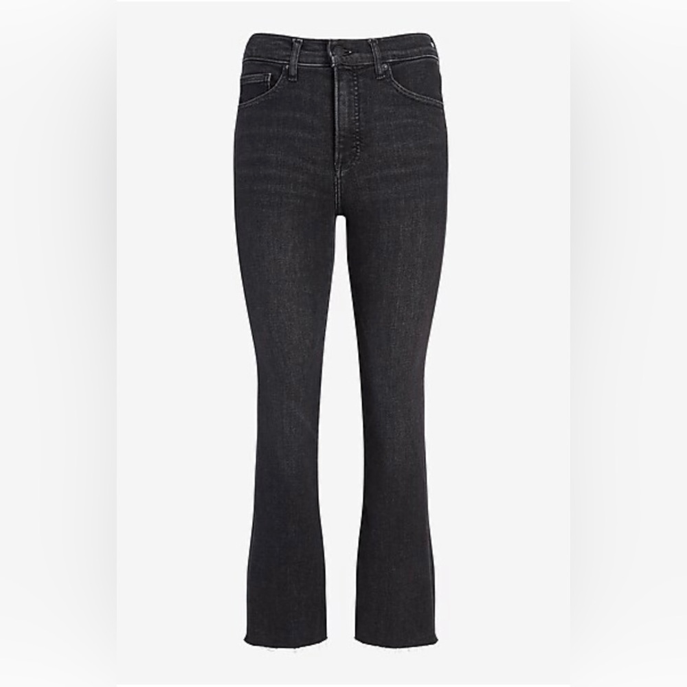 Express high waisted flare Jean | 4
